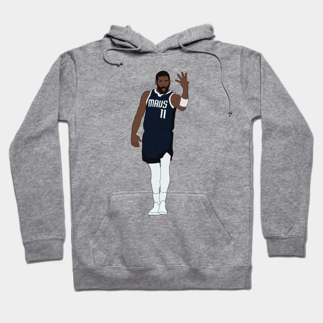 Kyrie Irving Game Winner Celebration Hoodie by whelmd